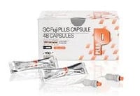 GC Fuji PLUS Resin-Reinforced Glass Ionomer Luting Cement Capsules, Yellow, 48/Box, 425030