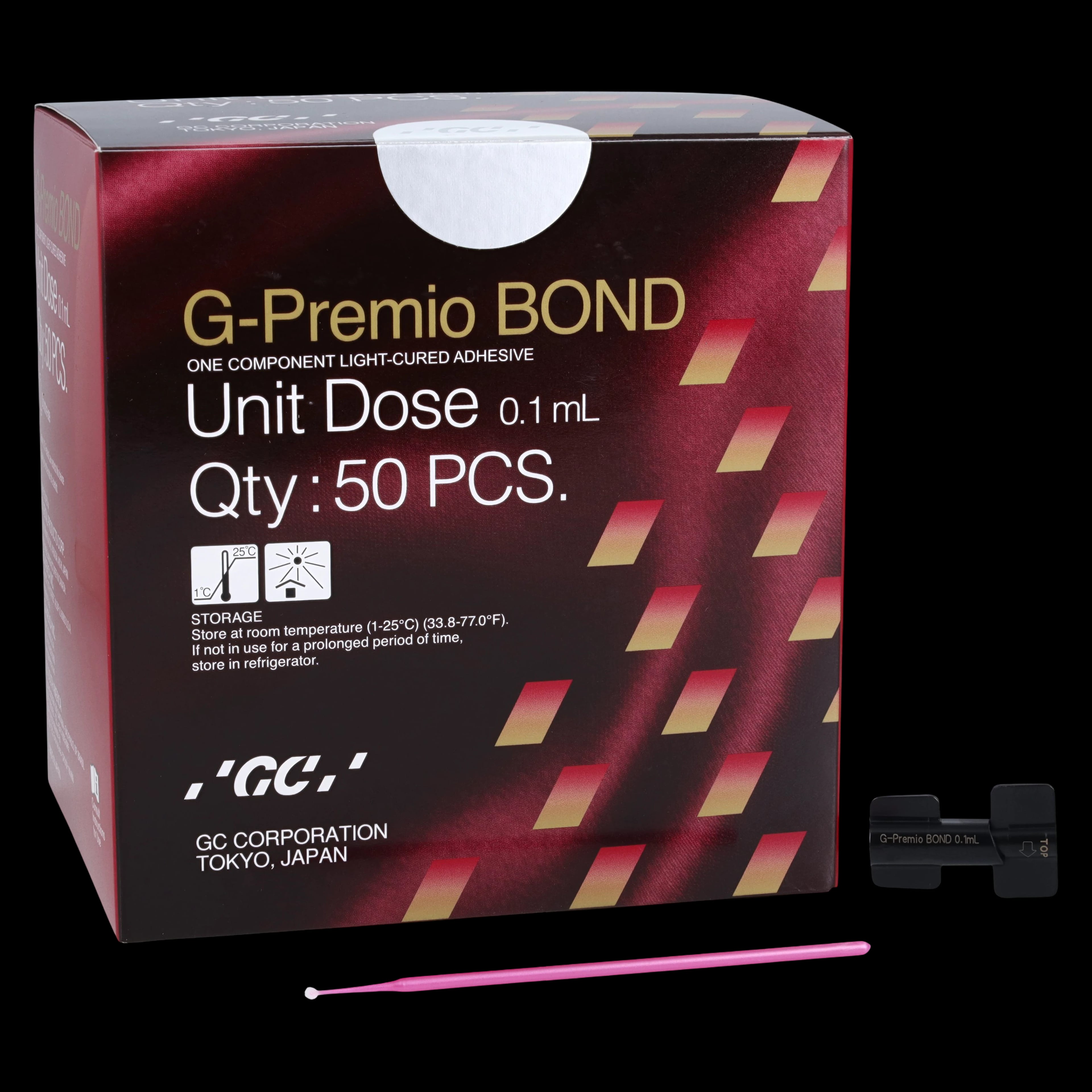 G-Premio BOND Universal Light-Cured Dental Adhesive, Unit Dose, 0.1 mL, 50/Pack, 009276