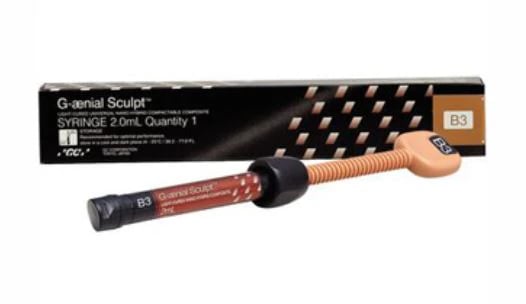 G-aenial Sculpt Universal Nano-Hybrid Composite, Shade B3, 2 mL Syringe Refill, 1/Pk, 009159
