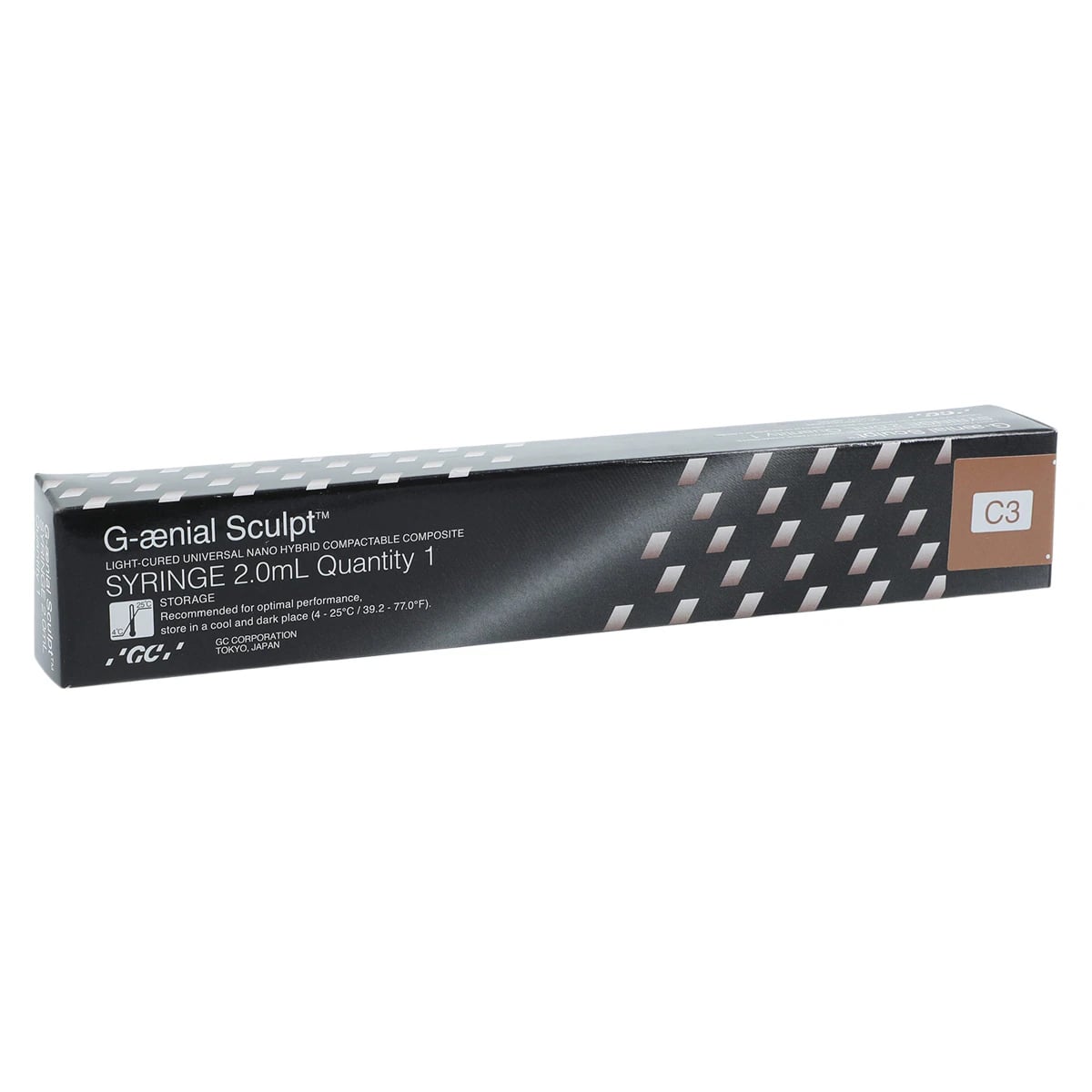 G-aenial Sculpt Universal Nano-Hybrid Composite, Shade C3, 2 mL Syringe Refill, 1/Pk, 009160