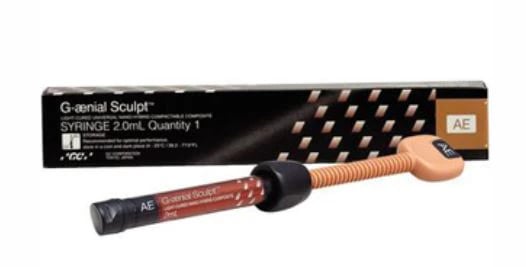 G-aenial Sculpt Universal Nano-Hybrid Composite, Syringe Refill, Shade AE (Adult Enamel), 2 mL, 1/Pk, 009168