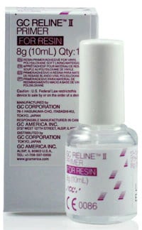 GC Reline II Primer for Resin, 10 ml Bottle, 1/Pk, 010272