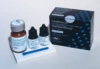GC Fuji Ortho LC Orthodontic Cement, Powder/Liquid, Light-Cure, Standard Package, 1/Pk, 439403