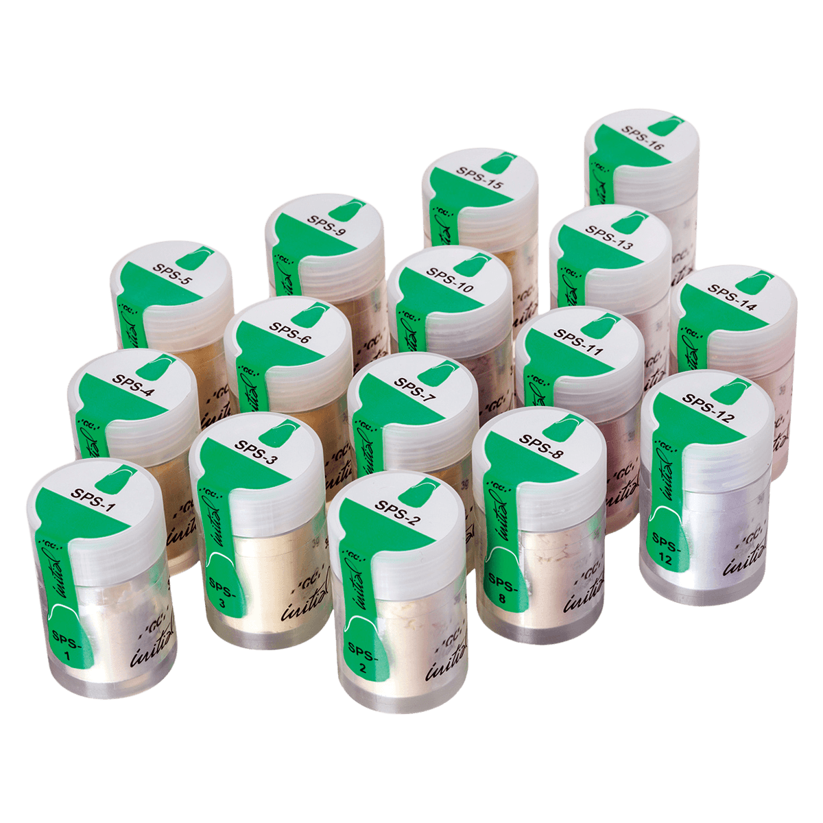 GC Initial Spectrum Stain Powder SPS-12, 3g Jar