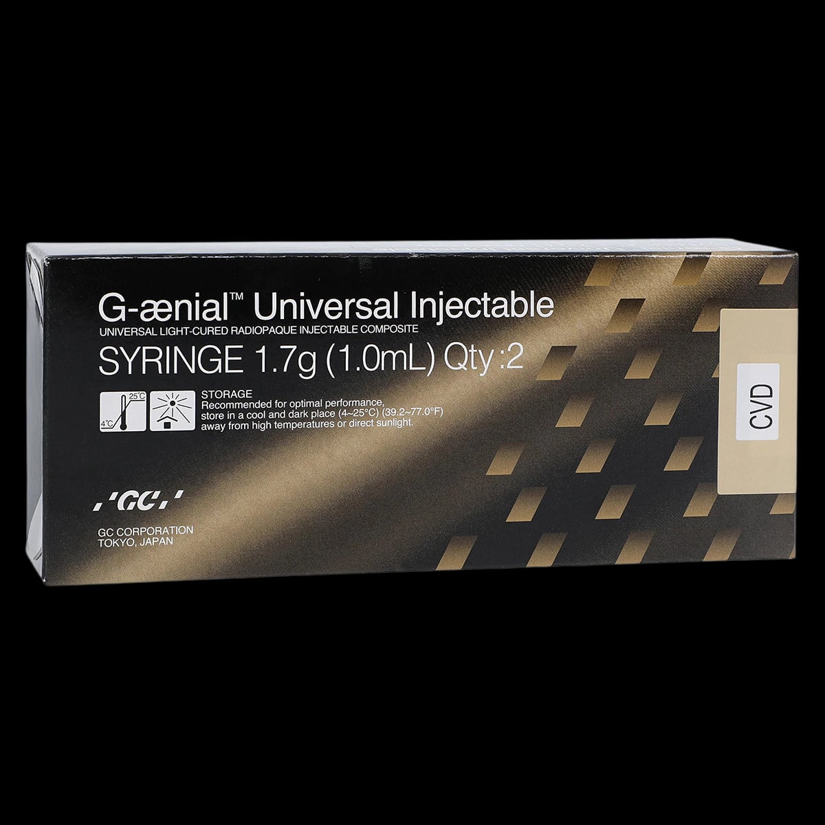 G-aenial Universal Injectable Composite, Shade CVD, 1.7 g (1.0 mL) Syringe, Pack of 2, 012372