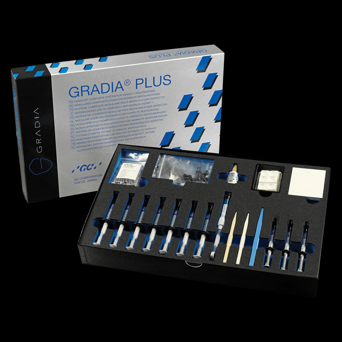 GC America GRADIA PLUS Modular Composite System, Gum Shades Set (901051)
