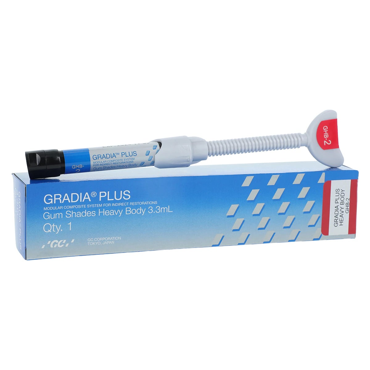 GRADIA PLUS Heavy Body Paste GHB-2, 3.3 ml Syringe, 901088
