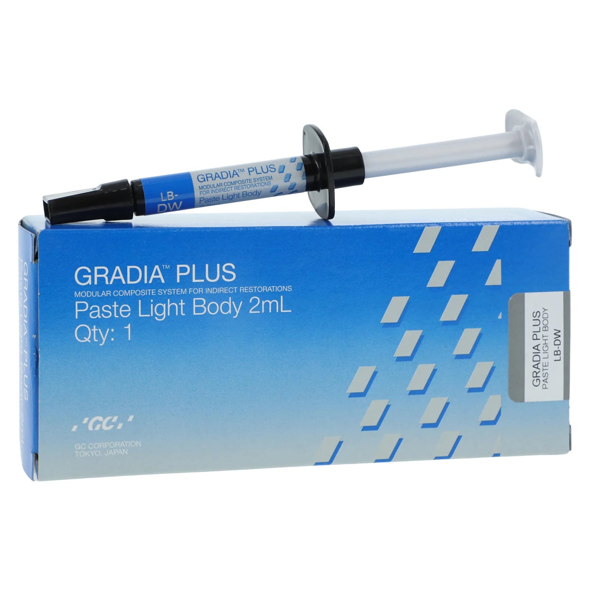 GC America GRADIA PLUS Paste LB-DW (Base DW) 2 mL Syringe, Ref 901094