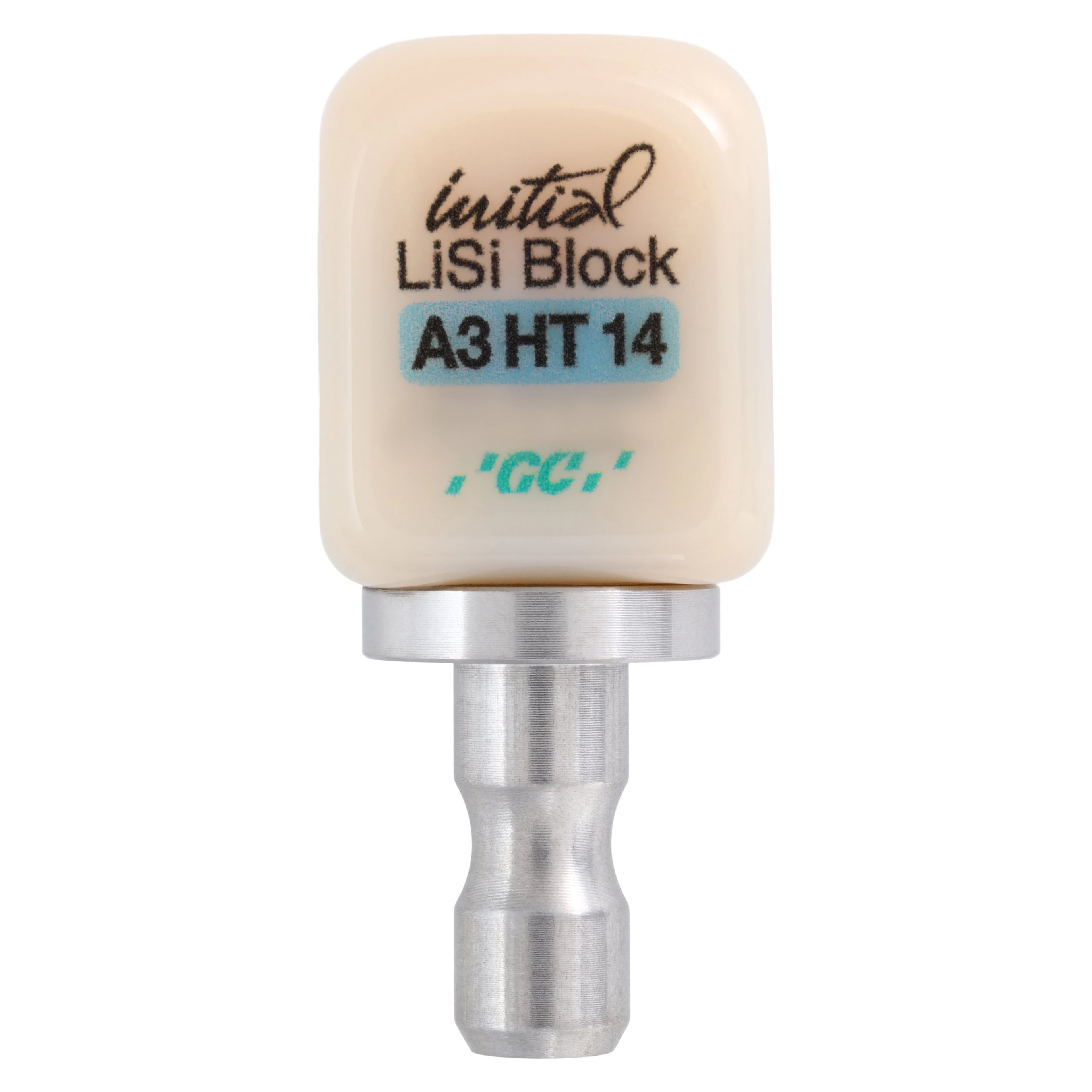 GC Initial LiSi Block 14 CEREC High Translucency Shade A3, 5/Box