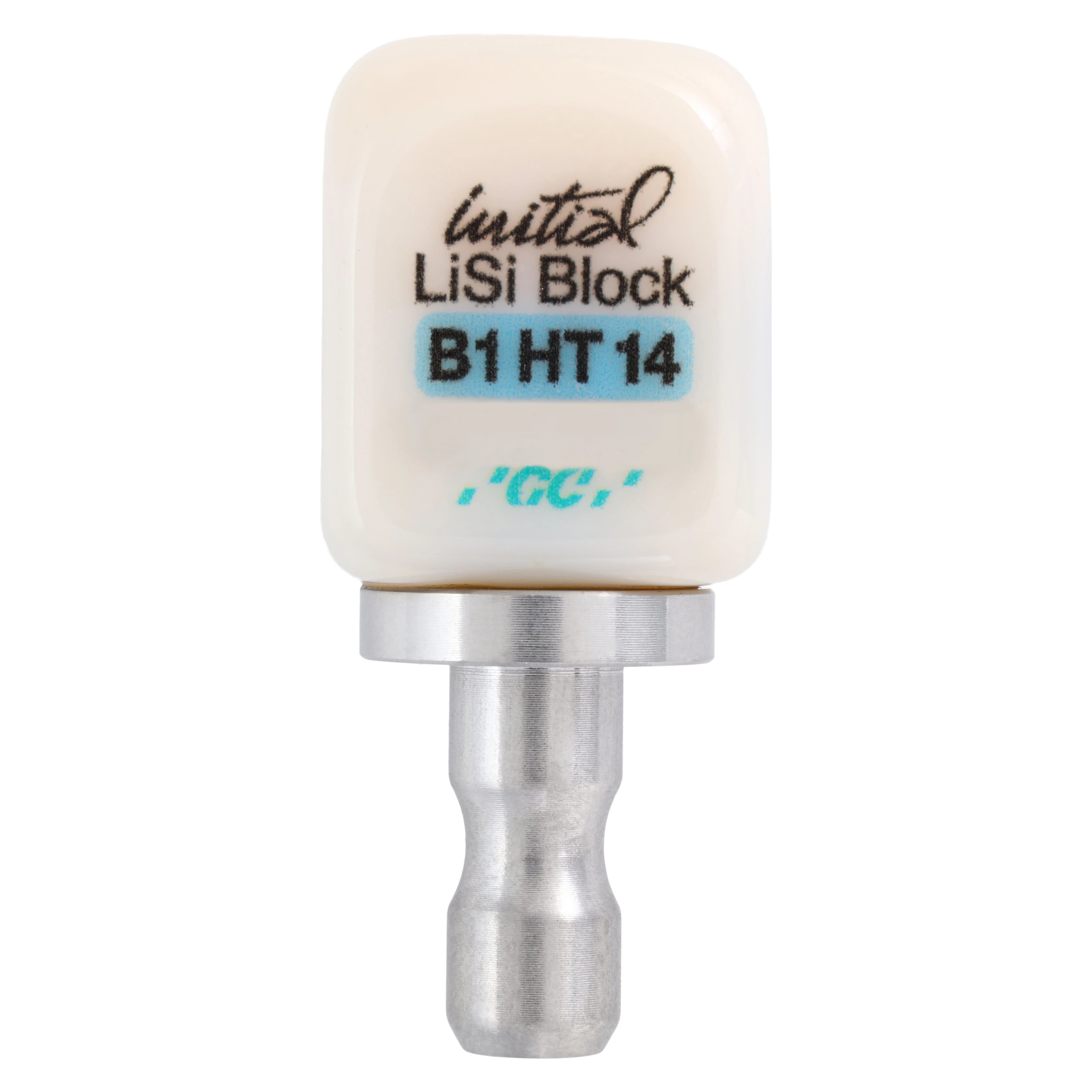 GC Initial LiSi Block 14 CEREC B1 HT, Lithium Disilicate CAD/CAM Milling Block, 5/Box