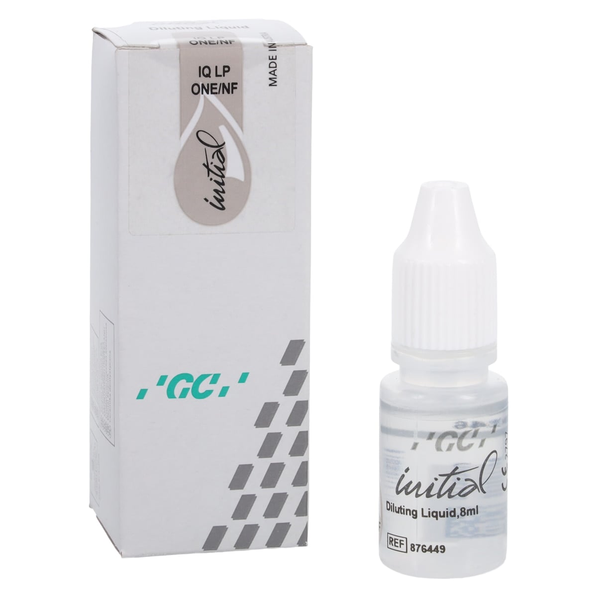 GC Initial IQ Lustre Paste ONE Diluting Liquid, 8 ml Bottle