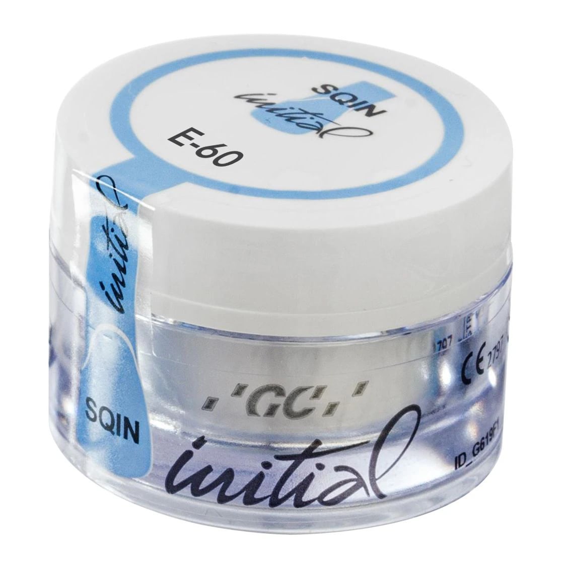GC Initial IQ SQIN Powder Enamel E-60, 10g Bottle