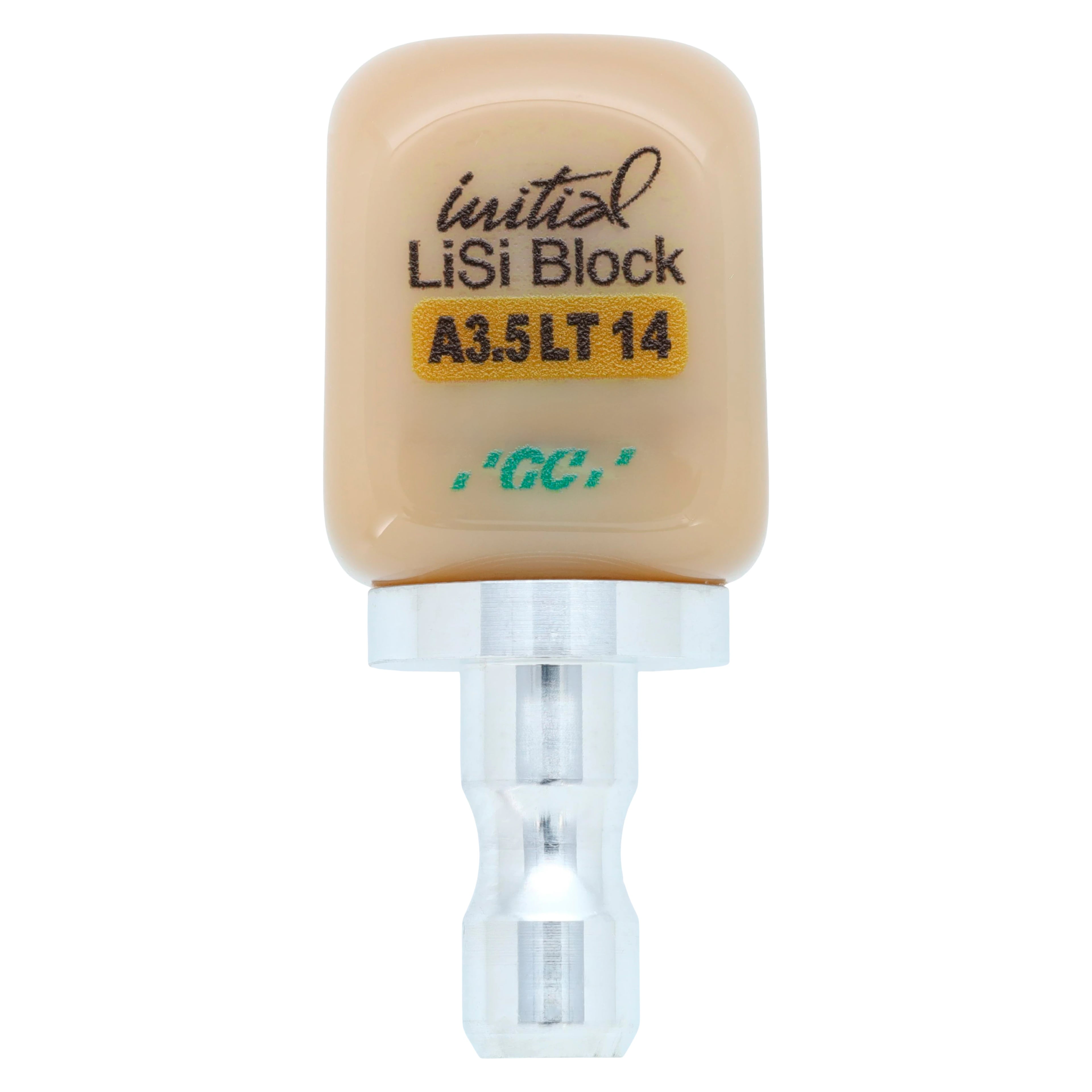 GC Initial LiSi Block 14 CEREC A3.5 LT, Low Translucency, 5/Pkg