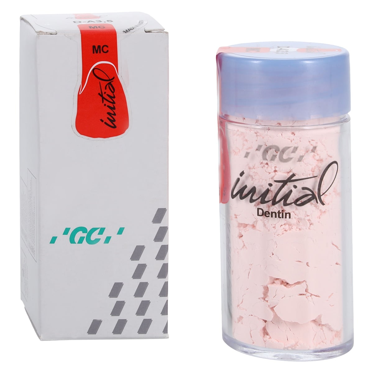 GC Initial MC Dentin Refill, DA3.5, 50g Jar