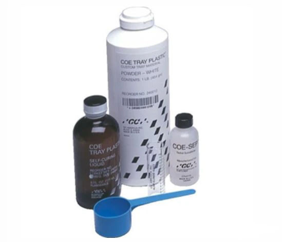 COE Tray Plastic Professional Package, Fast Set, White, 1 lb Powder / 6 oz Liquid / 2 oz COE-SEP, 240111