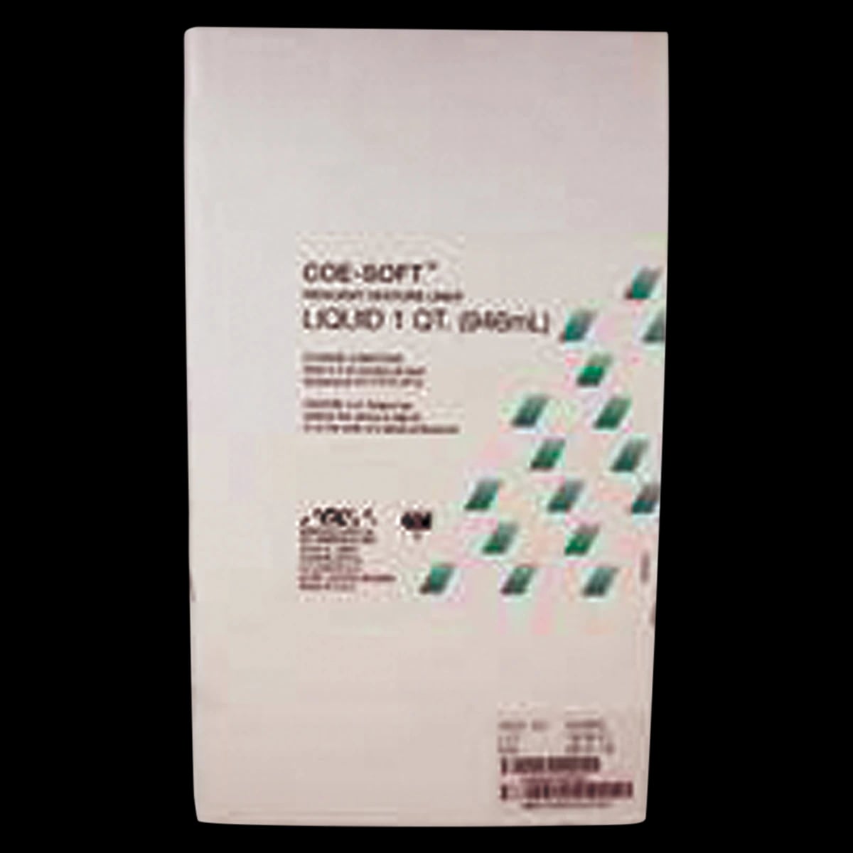 Coe-Soft Resilient Denture Reline Material Liquid Refill, 1 Quart (32 oz) Bottle, Clear, 344092