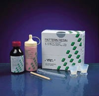 GC America Pattern Resin LS Self-Curing Acrylic Die Material, 1:1 Package (100 g Powder, 105 mL Liquid), 335201