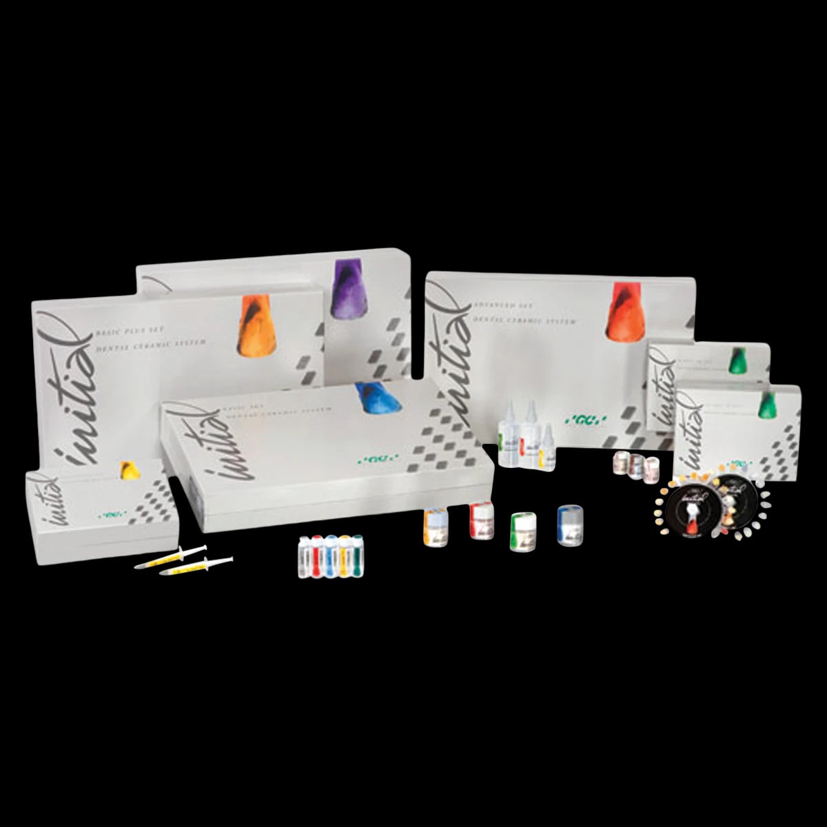 GC Initial Zr Advanced Set - Ceramic for Zirconium Oxide Frameworks