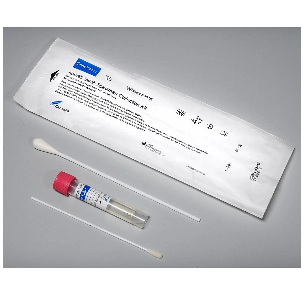 Cepheid Xpert Swab Collection MVP Kit, 50/Box