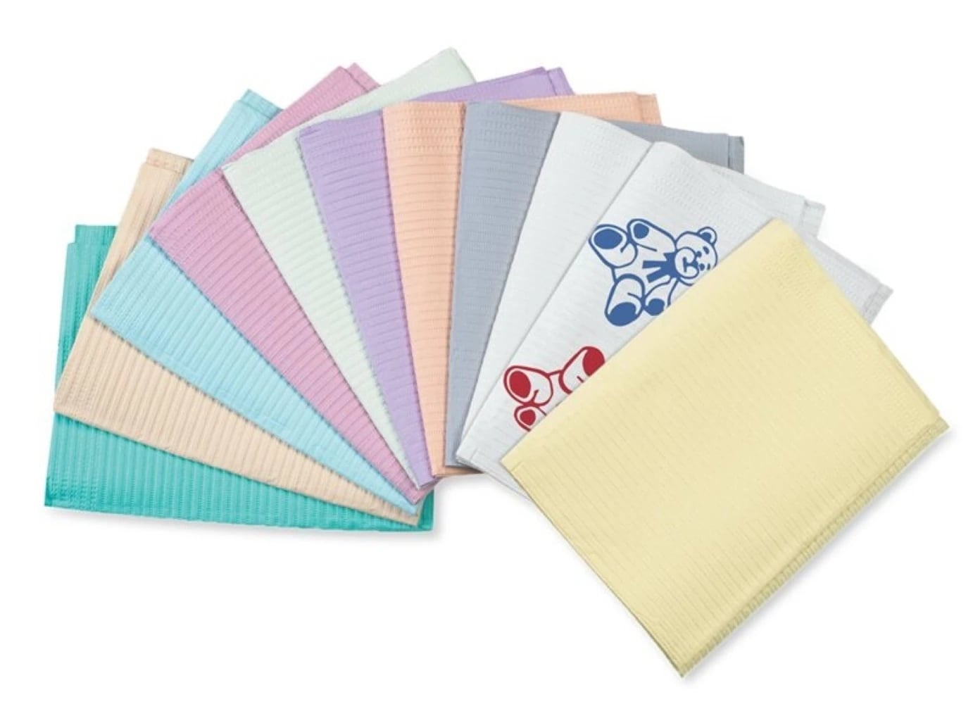 Crosstex Econoback Patient Bibs, 2-Ply Paper/Poly, 13" x 19", Beige, 500/Case, WEXBG