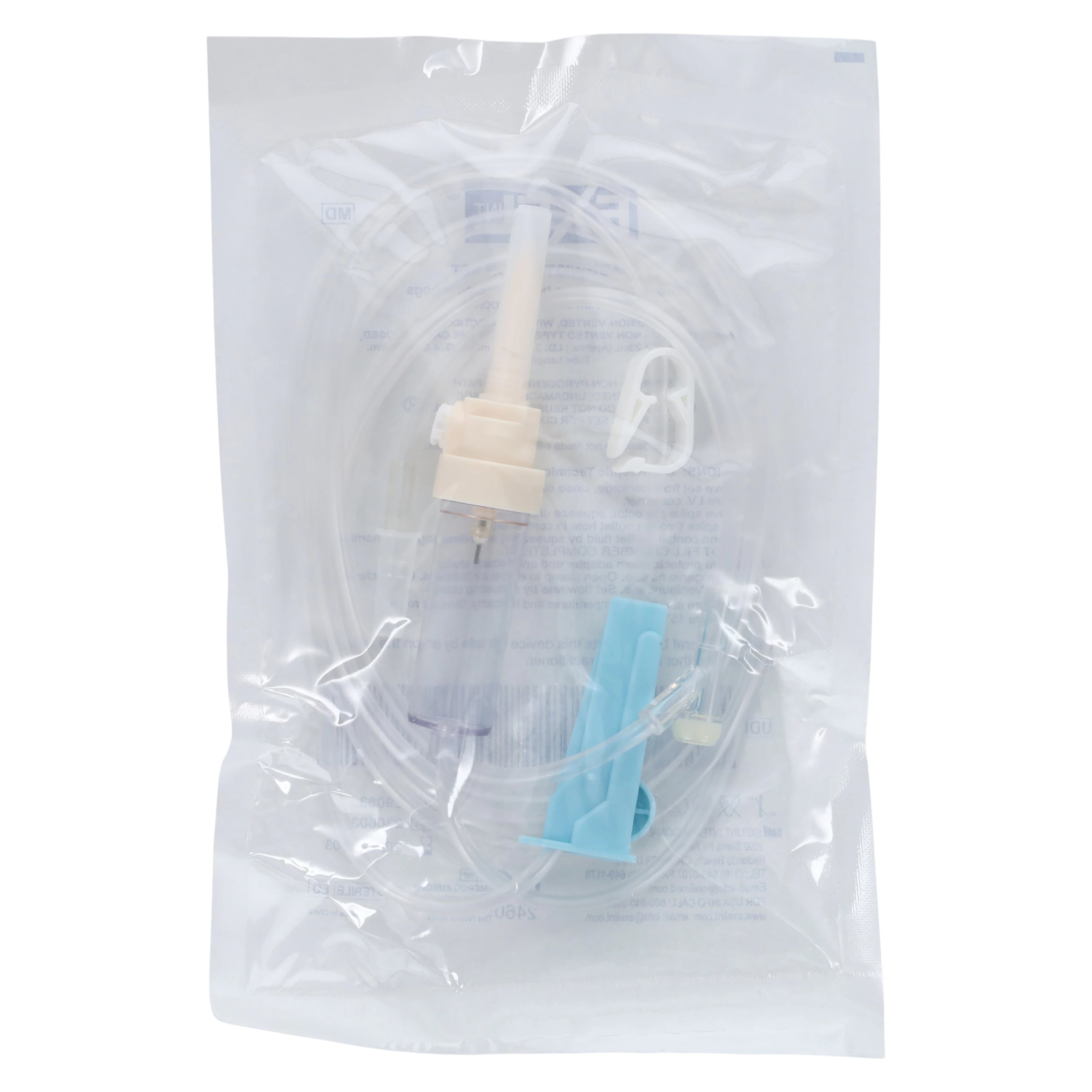 Exel IV Administration Set, Y-Site Combo, 60 dpm/L, 78", Luer Slip, Vented/Non-Vented, 50/Box