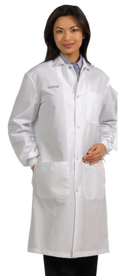 Fashion Seal Healthcare® Unisex Lab Coat, Snap Front, White, Medium, 41", 01KEZKNKP6F7FM91PMQSZPBPV7