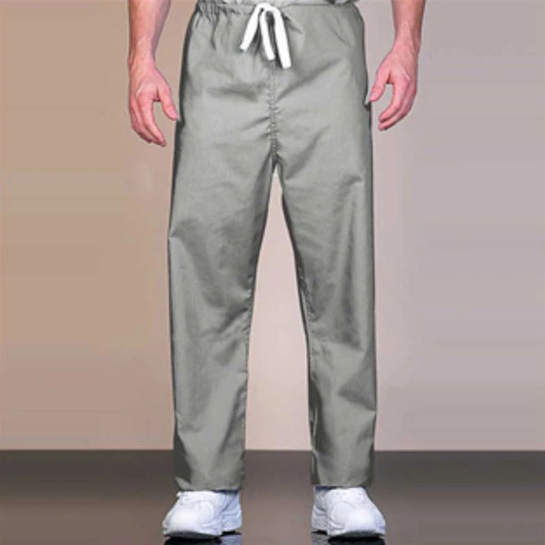 Fashion Seal Fashion Blend Scrub Pant, Unisex, Medium, Pearl Grey, 1 Pocket, Reversible, Drawstring, 55% Cotton/45% Polyester