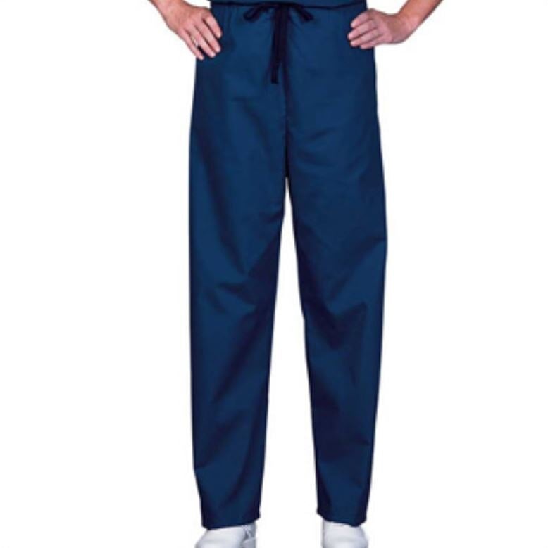 Fashion Seal Unisex Long Scrub Pant, Navy, 2X-Large, Drawstring, 1 Pocket
