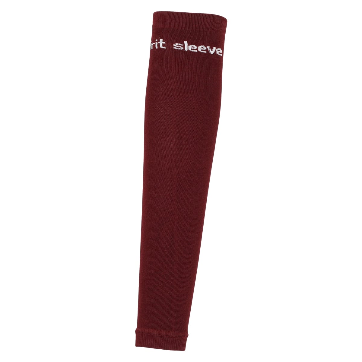 Med Sleeve Solid Maroon, Adult Unisex, One Size, Nylon/Spandex, 1/Pair