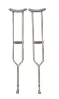 Cardinal Axillary Crutches, Adult, 650 lb Capacity, 61-69" Height Adjustable