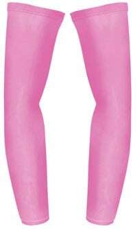Med Sleeve Adult Unisex Pink Nylon/Spandex Compression Sleeve, Medium, 1 Pair