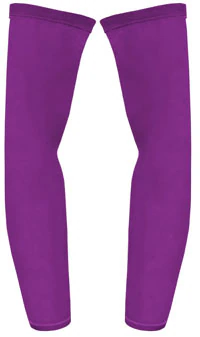 Med Sleeve Adult Unisex Purple Nylon/Spandex Compression Sleeve, Medium, 1 Pair