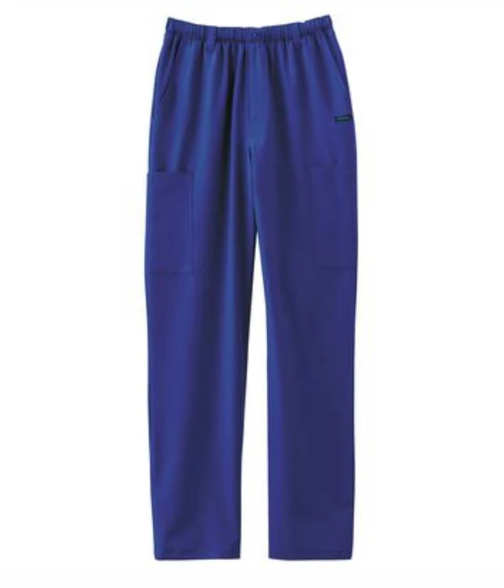 Jockey Scrub Pant, Mens, X-Large, Galaxy Blue, 7 Pockets, Mid Rise Straight Leg