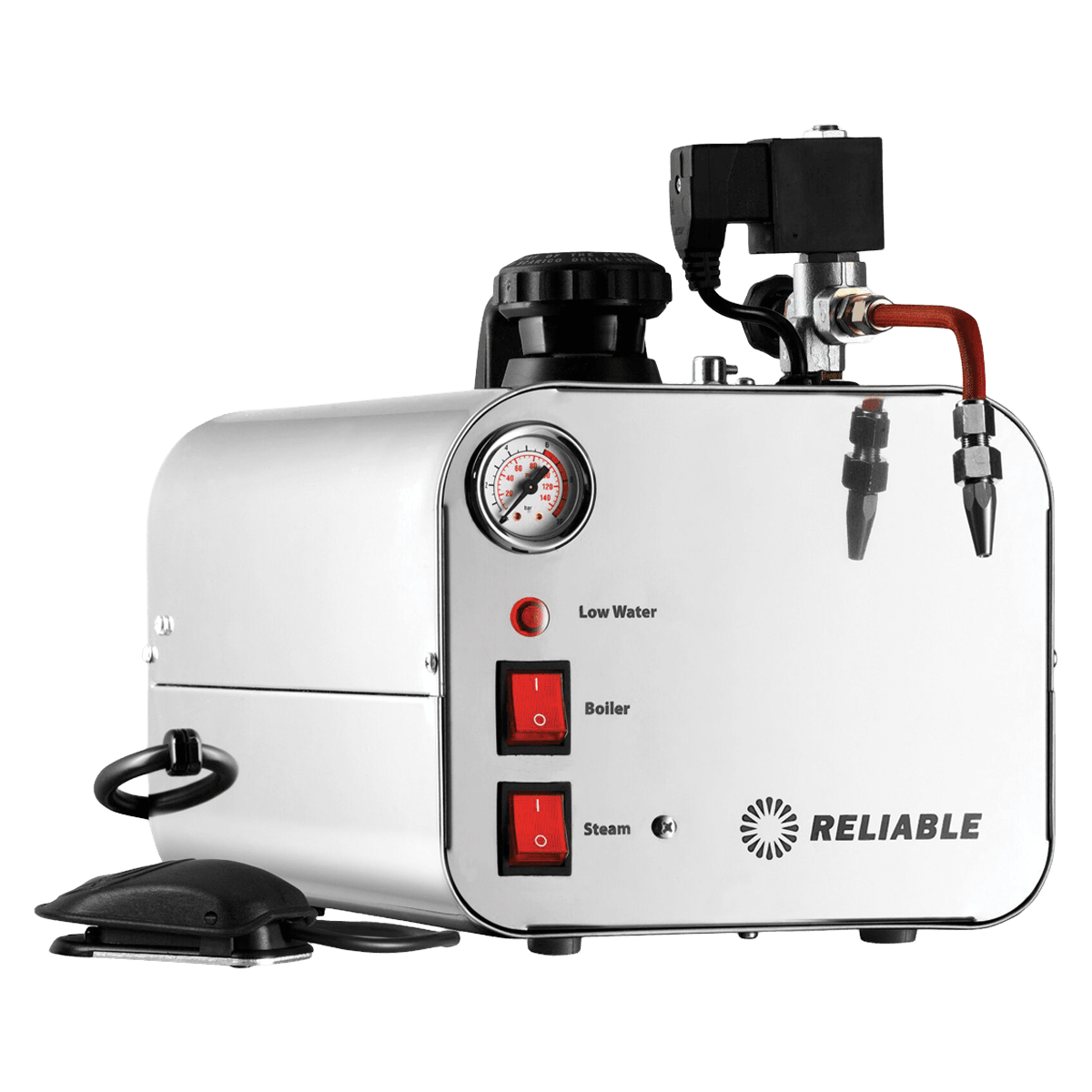 Reliable 5000CJ Steam Cleaner 2.5L with Nozzle and Pedal