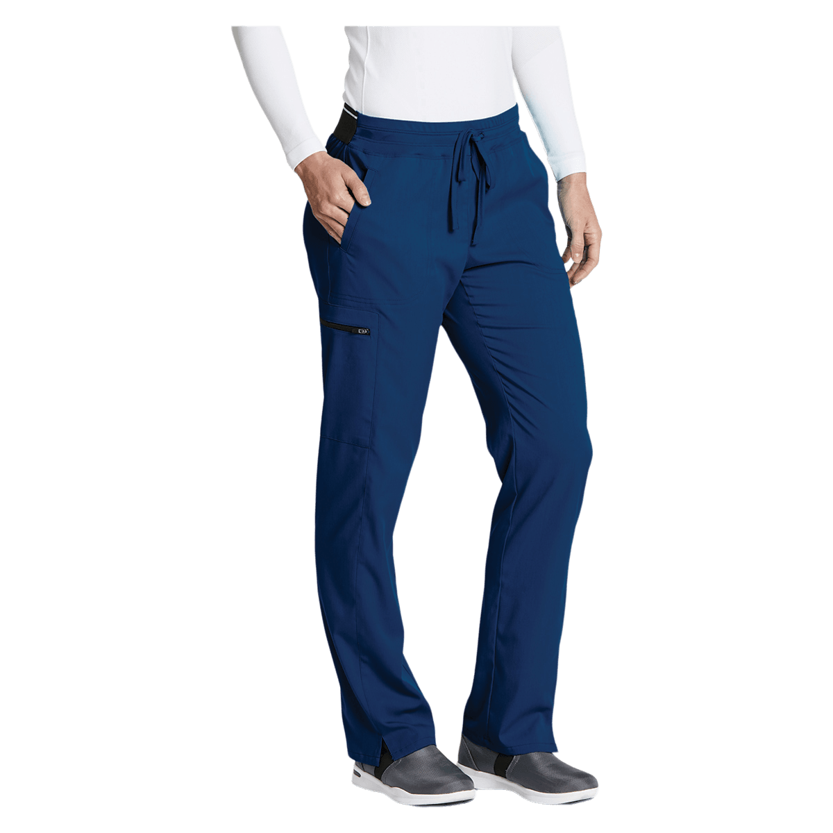 Grey's Anatomy Kim Scrub Pant, 3 Pocket, Tall, Indigo, Women's, 01KEZKNW0XP2NMHB1WVCAR21GS