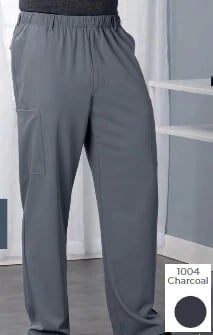 Jockey Scrub Pant, 7-Pocket, Medium, Charcoal, Men's, Style 2305