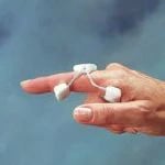 Rolyan Sof-Stretch Finger Extension Splint, Plastic-Coated Wire, Small