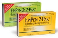 EpiPen Jr Auto-Injector, 0.15mg/0.3mL, Twin Pack, 2/Box, DEY-49502050102