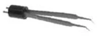 Conmed Iris Insulated Bipolar Forceps, Curved