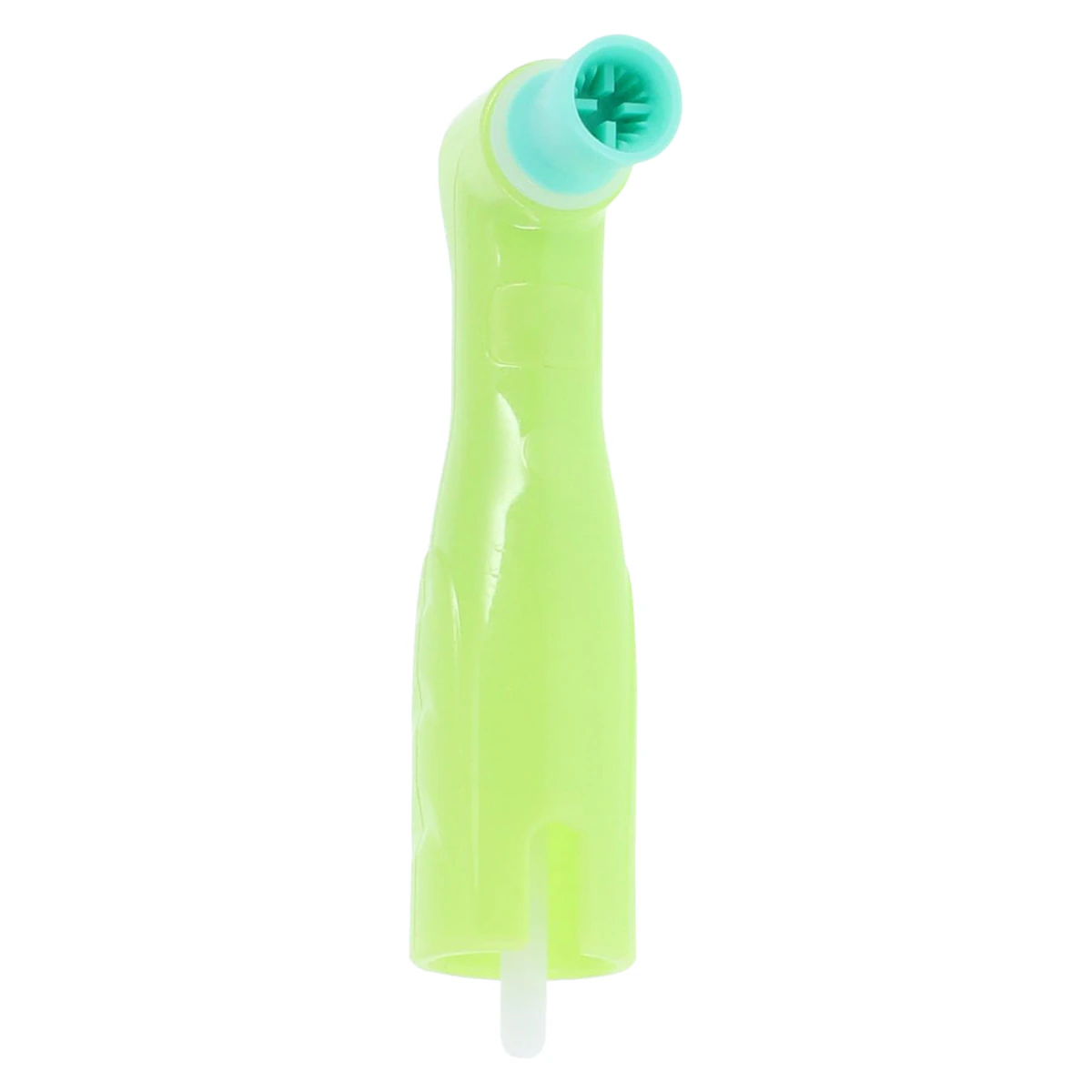 BeeSure Disposable Prophy Angle, 90° Right Angle, Soft Green Cup, Ribbed & Webbed, Latex-Free, 100/Box, BE602RA