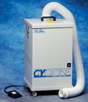 Ray Foster CDC2 Deluxe Cyclone Dust Collector, 115V, with Foot Switch and Mobile Cart