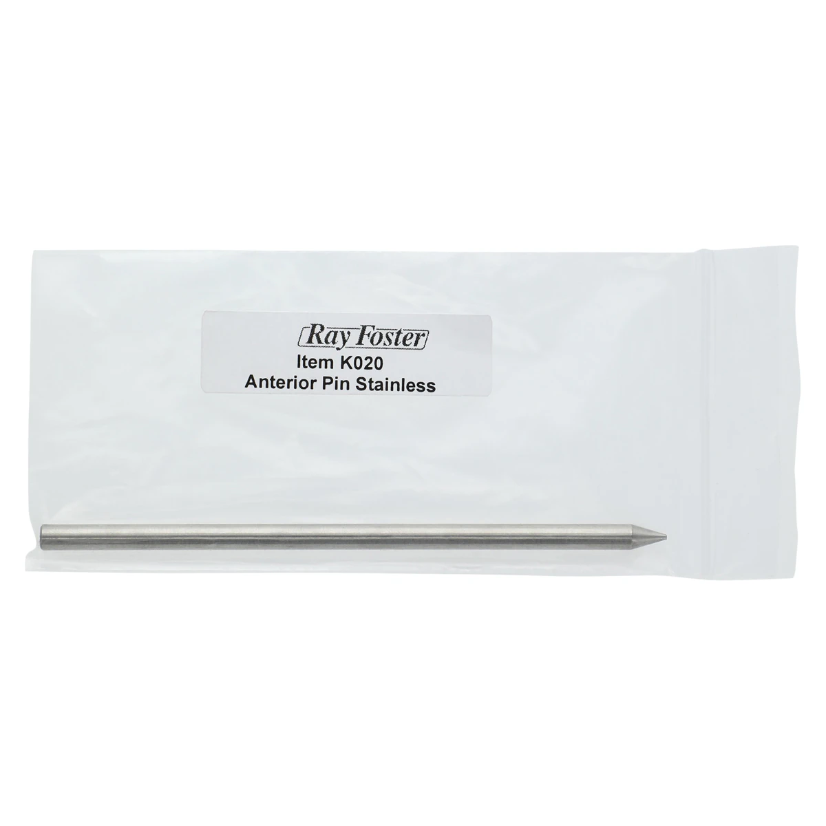 Ray Foster Dental Anterior Pin for EE-3 Articulator, 3.75"