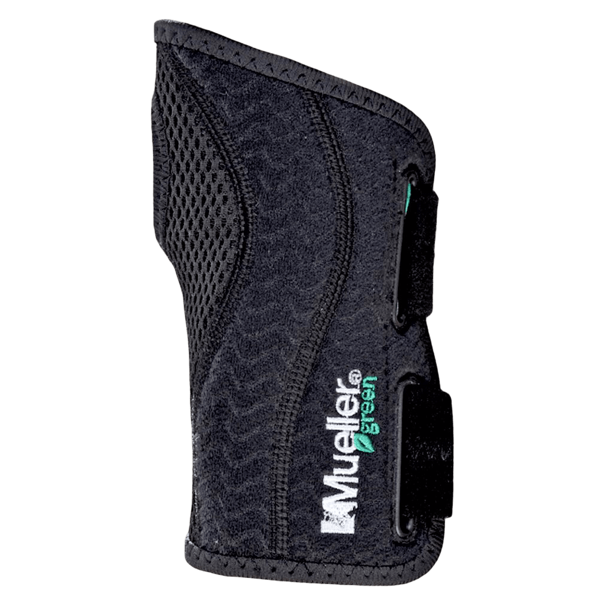 Mueller Sports Medicine OmniForce Wrist Brace, Fitted, Small/Medium, 7", Left, Recycled Materials