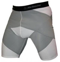 McDavid Cross Compression Shorts with Groin Support, 3X-Large (46-50")