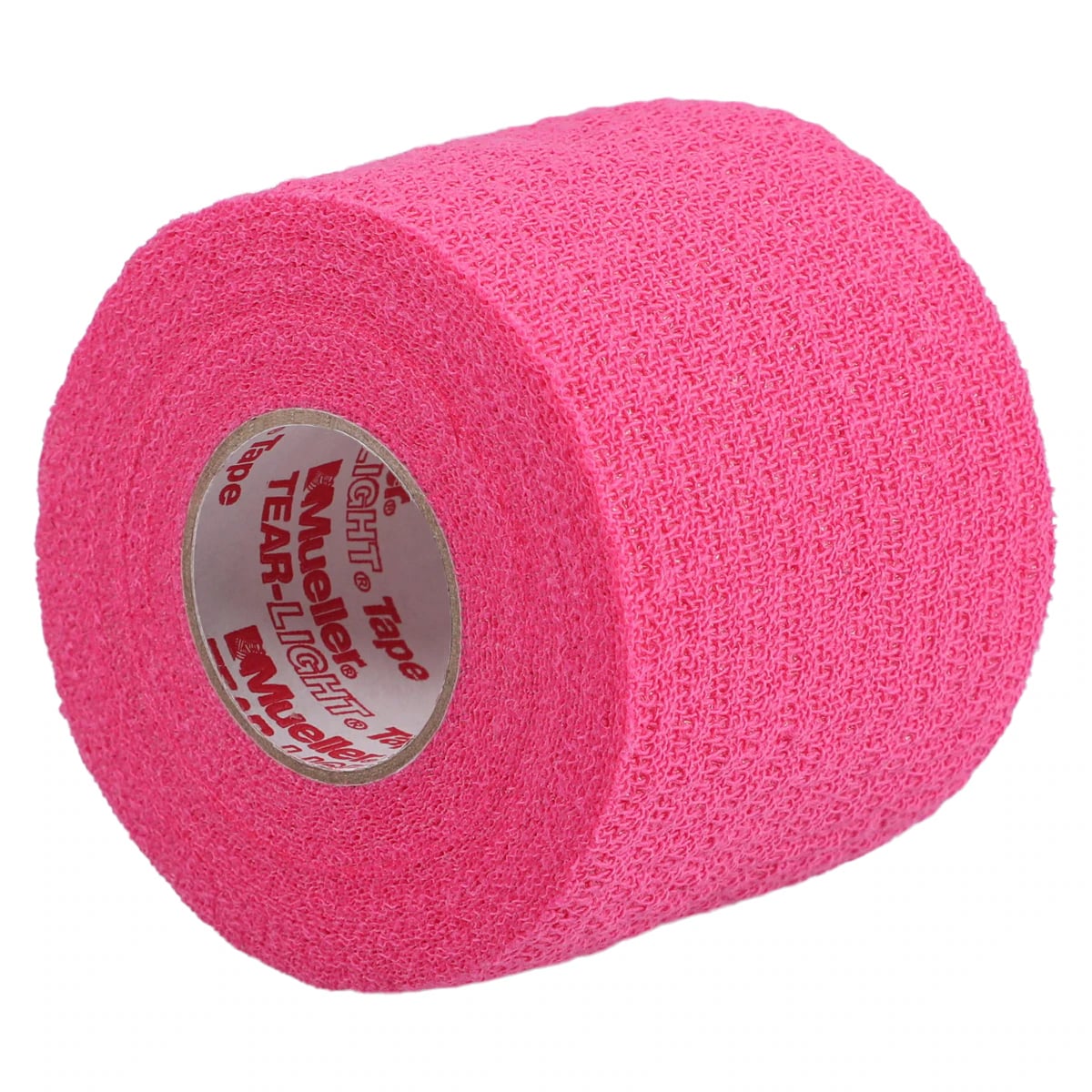 Mueller Tear-Light Athletic Tape, Elastic, Pink, 2" x 7.5 yd, 24/Case