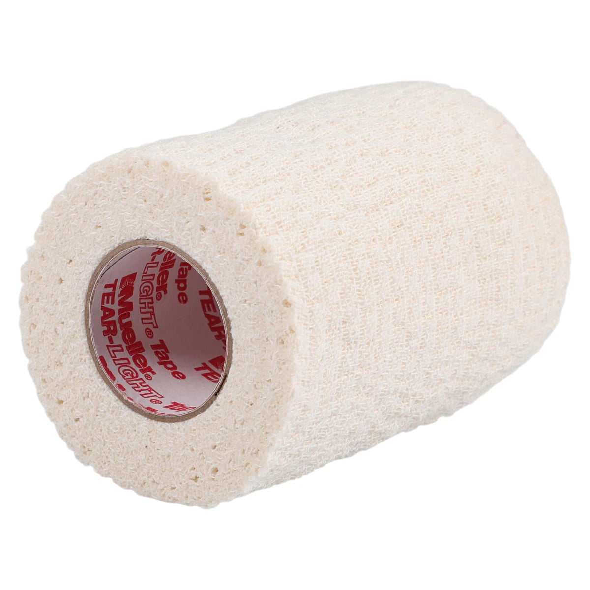 Mueller Sports Medicine Tear-Light Elastic Athletic Tape, 3" x 5 yd, White, Non-Sterile, Latex-Free, 16/Case