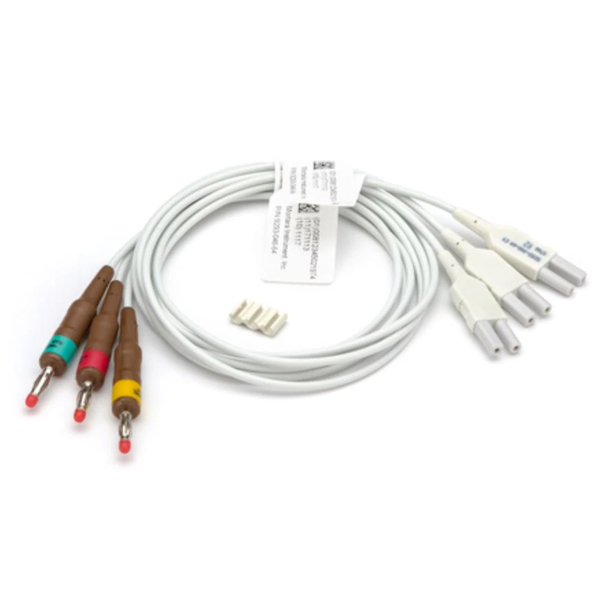 Mortara V1-V3 ECG Leadwire Replacement for WAM/AM12, Banana Plug, 1/Each