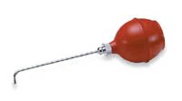 Buffalo Dental Chip Syringe Complete with Red Bulb, #22 Chrome Point, 80910