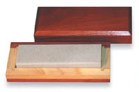 Buffalo Dental Arkansas Oil Sharpening Stone, Fine Grit, 3-1/2" x 1", Rectangular, 1/Pkg, 65500