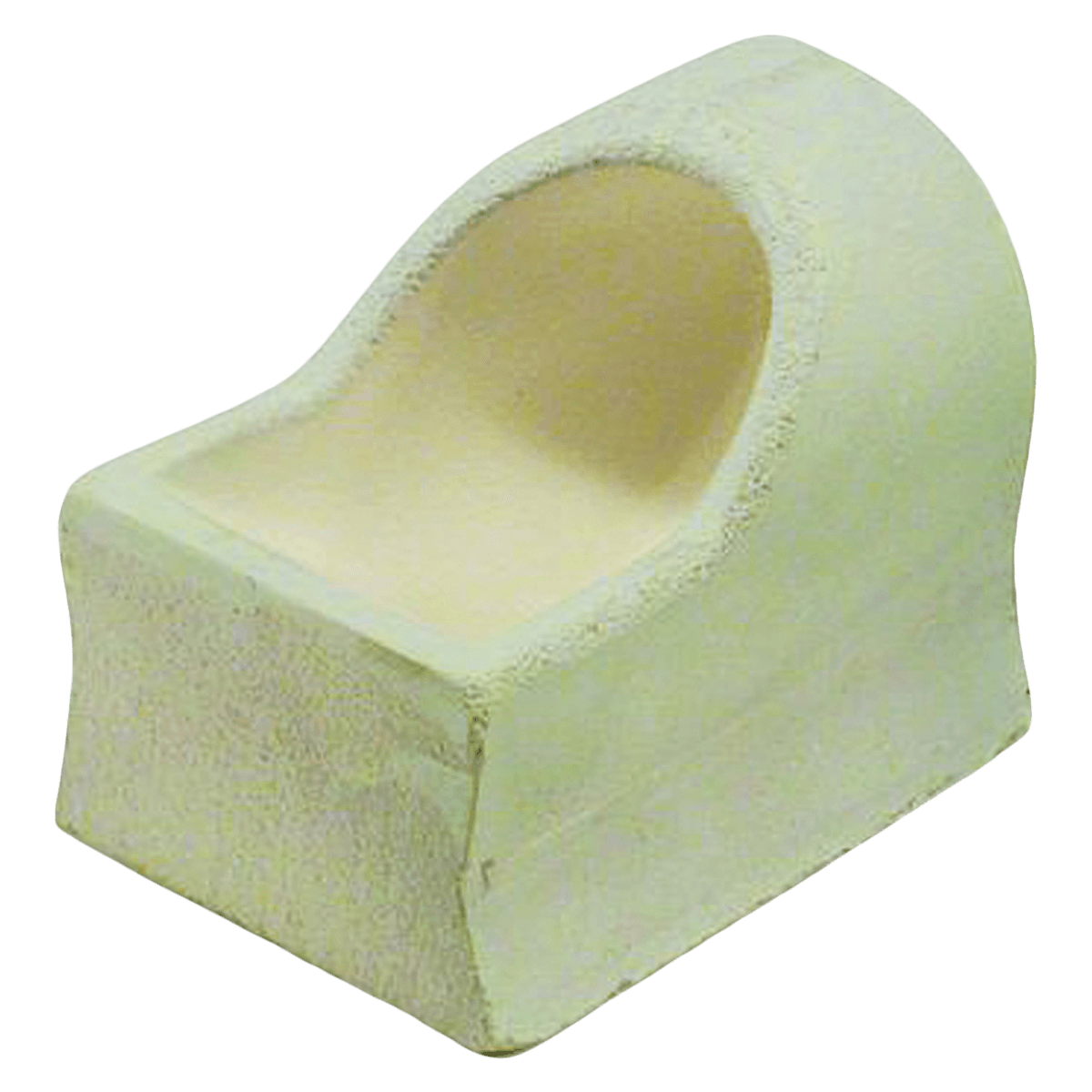 Buffalo Dental Jumbo Type "A" Clay Crucible, Single